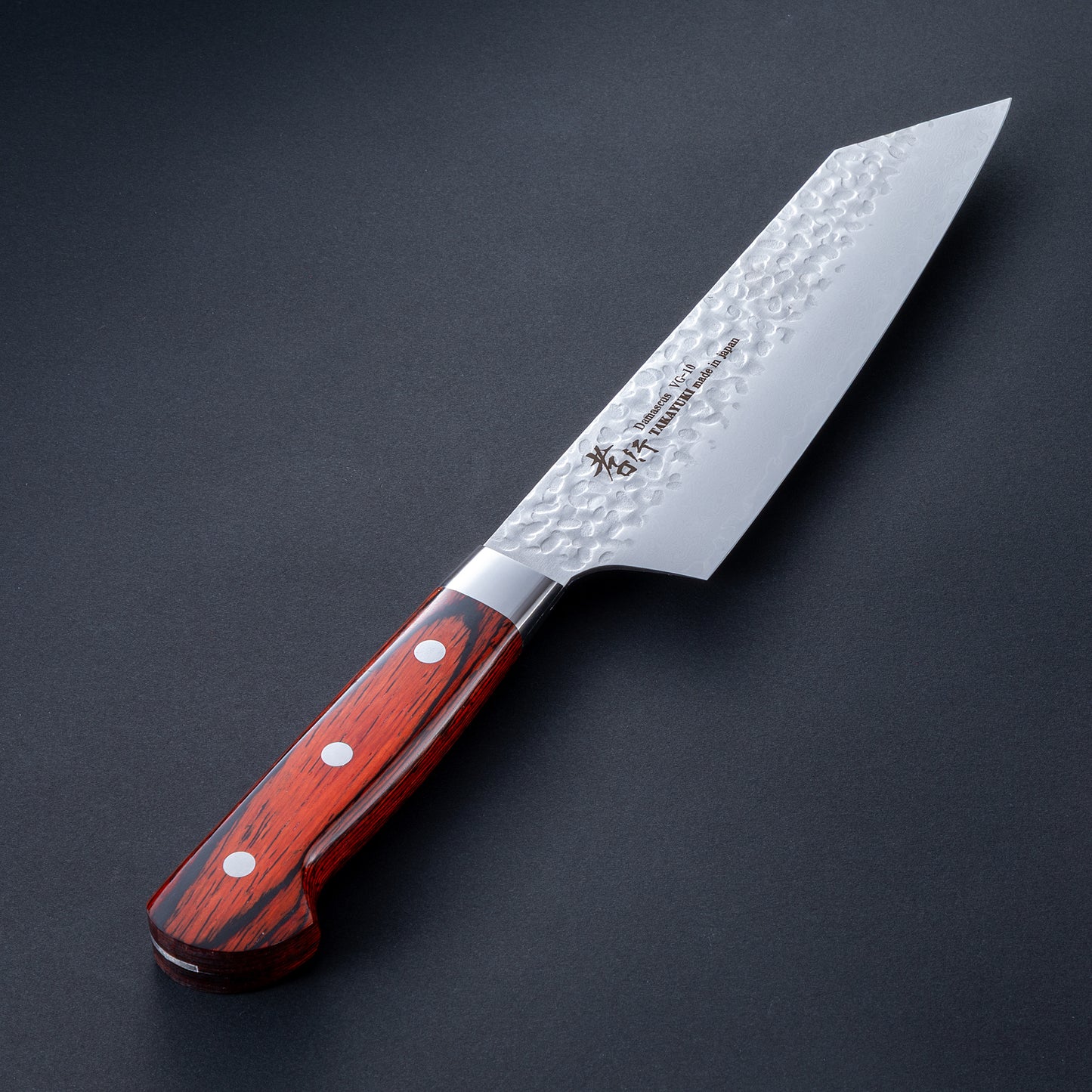 堺孝行　　VG-10　33層ダマスカス　剣型牛刀　190㎜