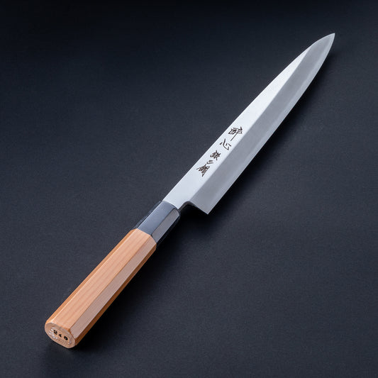 酔心　銀三鋼本霞　柳刃　240㎜