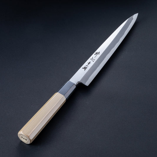 酔心　青二鋼　本霞　柳刃　240㎜