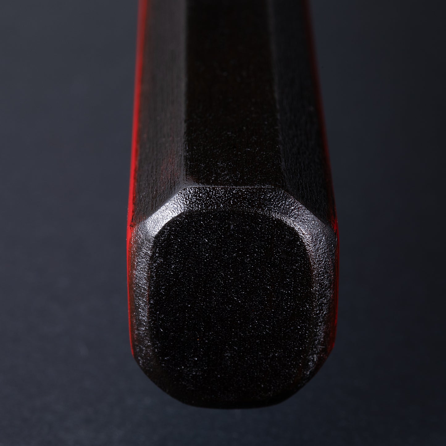 景清　白一鋼　 柳刃　赤呂柄