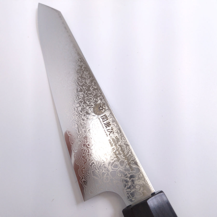 関兼次 SPG2 67層ダマスカス 【瑞雲】 ペティ150㎜