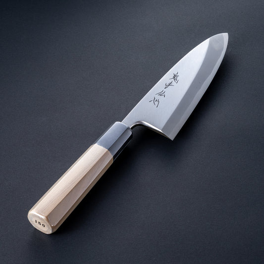 富樫憲治　作　酔心　白ニ鋼 出刃　鬼手仏心