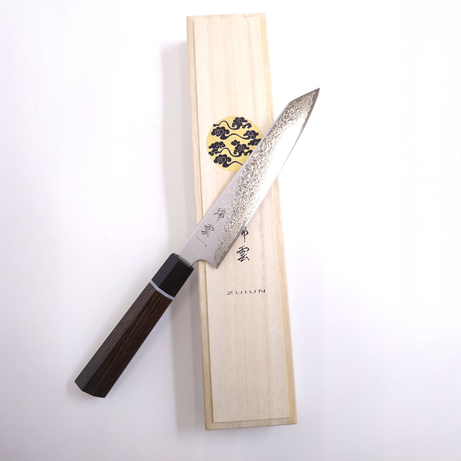 関兼次 SPG2 67層ダマスカス 【瑞雲】 ペティ150㎜