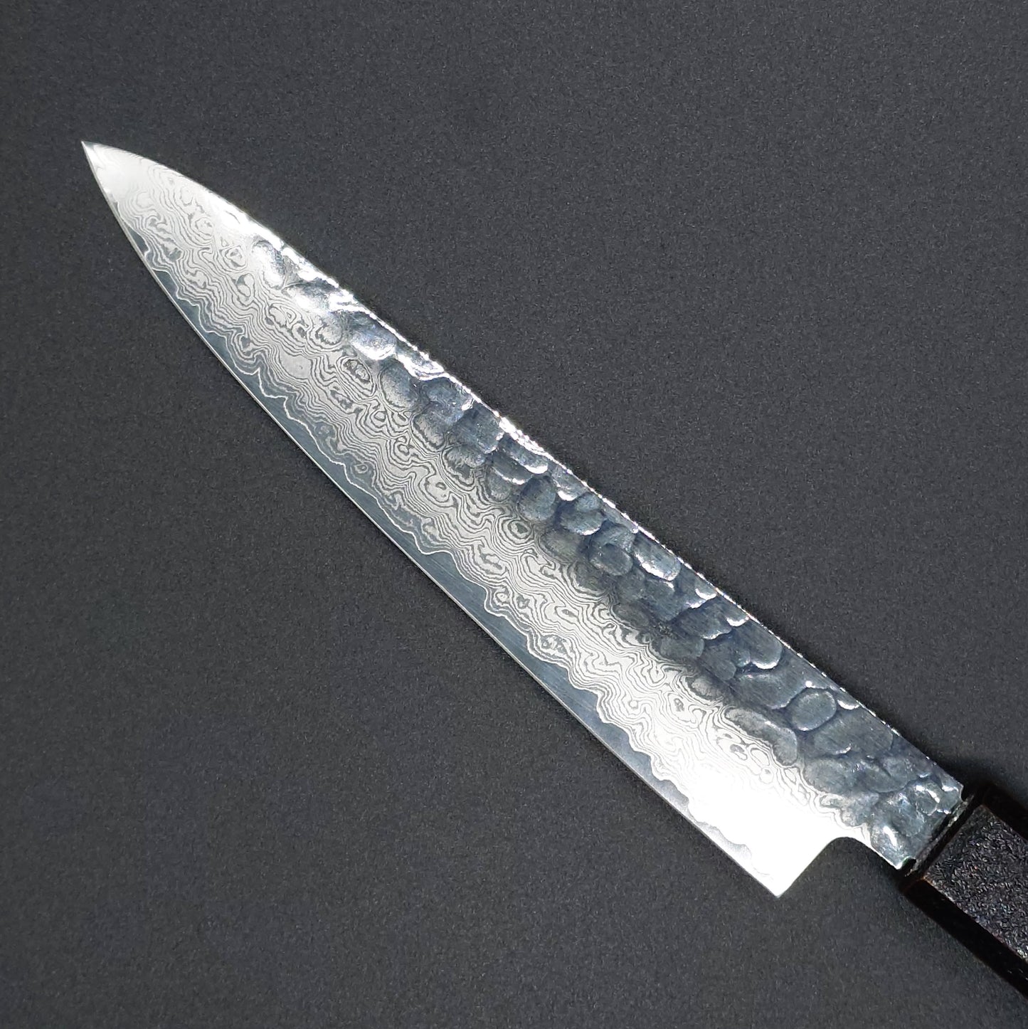 堺孝行　VG-10　ダマスカス鋼　和ペティ150㎜　琳凰赤