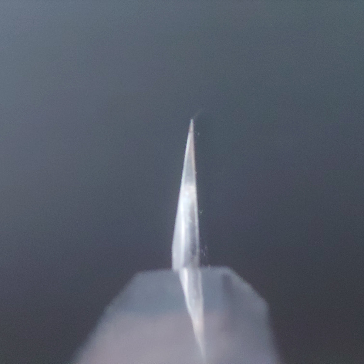 堺孝行　飛燕片刃銀三鋼墨流　華吹雪270mm　塗鞘ピン付